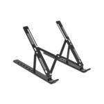 Ant Esports ALS05 Aluminum Foldable Laptop Stand – Black I 6 Adjustable Levels I Anti-Slip and Heat Dissipation