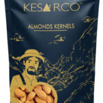 KESARCO Raw Almonds | Premium Badam Giri | Whole Almond Kernels 1 Kg Almonds(1 x 1000 g)