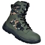 Allen Cooper Military & Tactical Boot AC 1097 OG Camouflage, SPECIAL EDITION JUNGLE BOOT, ISI Marked for IS:15298 Part-4, Size 5 INDIA/UK, Olive Green
