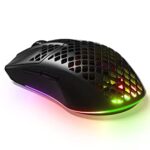 SteelSeries Aerox 3 Wireless – Super Light Gaming Mouse – 18,000 CPI TrueMove Air Optical Sensor – Ultra-Lightweight Water Resistant Design – 200 Hour Battery Life, Black