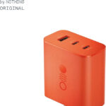 CMF by Nothing 65 W GaN 3 A Multi-pin Wall Charger for Mobile(Orange)