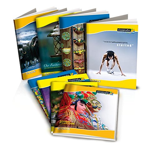 Classmate Notebook – Soft Cover, 64 Pages, 210x170mm, Single Line – Interleaf