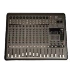 Xtreme Acoustics XAFG12 Professional 12 Channel Audio Mixer Interface Console with USB and Bluetooth Connectivity, 4 band EQ, Digital DSP Effects, XLR and Stereo