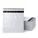 BonKaso Poly Courier Bags with POD Sleeve | 52 Micron Tamper Proof Waterproof Security Envelopes Cover | Self Adhesive Shipping Mailers for E Commerce Packaging