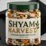 SHYAM HARVEST Natural Premium Mix Dry Fruits |Healthy Nutmixed| [500GM ][ JAR ] (1 x 500GM g) Assorted Seeds & Nuts(-1 x -500 g)