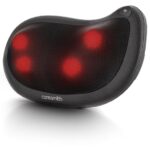 Caresmith Revive Back Massager for Pain Relief | Cushion Massager with 4 Nodes | Neck Massager Machine for Pain Relief & Body Pain | Gentle Warmth and 2 Speeds