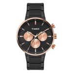 TIMEX Black Round Dial Analog Men’s Watch – TWEG28402