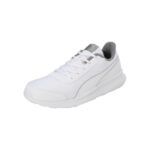Puma Mens Dazzler White-Smokey Gray-Silver Sneaker – 11 UK (39178204)