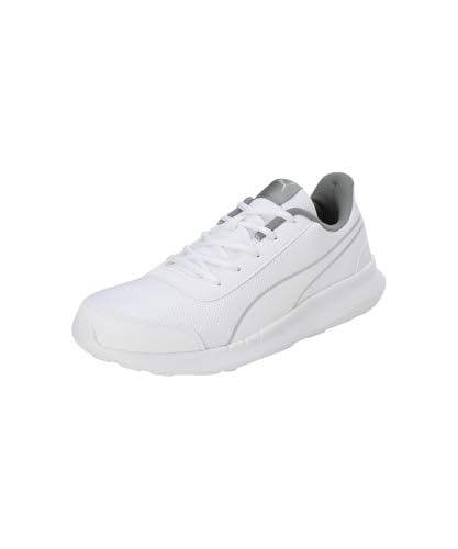 Puma Mens Dazzler White-Smokey Gray-Silver Sneaker – 11 UK (39178204)