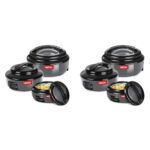 MILTON Ernesto Inner Stainless Steel Jr. Casserole Set of 3 (420 ml, 850 ml, 1.43 litres), Grey | Easy to Carry | Serving | Stackable (Pack of 2)