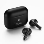 boAt 2026 Launch Airdopes Joy v2, 35H Battery, Pocketable Design, ASAPβ’ Charge, 13mm Drivers, Easy Touch Controls, ENxβ’ Tech, IWPβ’ & App Support TWS Bluetooth Earbuds with mic (Eclipse Black)