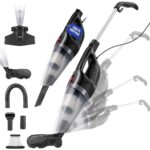 WOSCHER HomeVac Pro Home Vacuum Cleaner for Home Use Wet and Dry 2in1 Vacuum Cleaner for Sofa Handheld Upright with Stick & Floor Brush | |800 Watts |17kPA Suction Power | HomeVac Pro