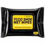 TCCO Natural Sneaker & Shoe Cleaner Wipes – 1 Packs of 80 – Portable Sneakers Cleaner Shoe Wipes Quickly Remove Dirt & Stains – These Disposable Shoe Cleaning Wipes Can Be Used On Footwear