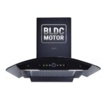 Whirlpool 75cm 1600 m3/hr BLDC Filterless Autoclean Kitchen Chimney | Free Installation | 11 Yrs WARR on Motor and 5 Yrs Comprehensive| CGFL PRO 750 BLDC HAC BK HOOD| Black| Touch Control| RPM Display