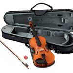Yamaha V5SC Acoustic Violin – 1/2 Size, Natural Wood Finish, Lightweight and Sturdy Body, Comfortable Fingerboard Action, Rich Resonant Acoustic Tone, Durable Design