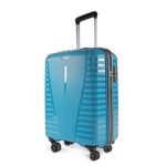 Aristocrat Airpro 8-Wheel Medium Size Hard Case Trolley Bag, Teal Blue
