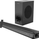 Zebronics Zeb Jukebar 9200 DWS Dolby Digital Plus Soundbar(160W) Supporting Bluetooth USB/AUX/Optical in/HDMI(ARC), Wall mountable with LED Display and Media Controls