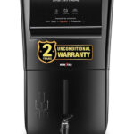 Kenstar Black Pureza. 8 L RO + UV + UF + Copper + Alkaline + Minerals Water Purifier Needs no service for 2 years(Black)
