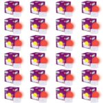 Philips 0.5W LED Bulb Red | Joy Vision Plug-and-Play LED Night Lamp | Night Light for Bedrooms & Corridors | 2-Pin Socket | Energy Saving, Long Life | Pack of 24