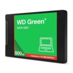 Western Digital WD Green SATA 500GB, Up to 545MB/s, 2.5 Inch/7 mm, 3Y Warranty, Internal Solid State Drive (SSD) (WDS500G5G0A-00CPT0)