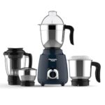 Butterfly Pestle 750W Mixer Grinder with 4 Jars | 3 Stainless Steel Jars & 1 Juicer | ABS Body | Heavy Duty Motor | 2 Years Manufacturer’s Warranty | Ink Blue