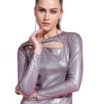 Tokyo Talkies Women Stunning Magenta Solid Top
