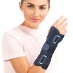Flamingo Neoprene Wrist Splint | Adjustable Support Brace for Carpal Tunnel, Sprains & Arthritis – Breathable Compression for Pain Relief & Injury Recovery | Unisex | Size – LARGE |
