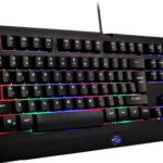 Zebronics Zeb-Transformer K2 Gaming Keyboard, 104 Keys, Multicolor LED Laser Keycaps (Gold Plated USB Connector, Braided Cable)