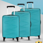 Kamiliant by American Tourister (Small 55Cm |Medium 68Cm| Large 79Cm)Combination Lock-Triprism Cabin & Check-in Set 4 Wheels – 30 inch