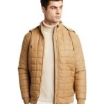 Amazon Brand – Symbol Men’s Quilted Jacket Camel S