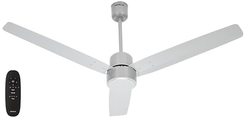 Havells EPIC BLDC Ceiling Fan 1200mm, 380 RPM, Savings upto 65%, Reverse Rotation, 4 Modes (Boost, Sleep, Breeze, Mop), Low Wattage 30W, Low Noise, Air Flow:225 CMM, 3 Year Warranty, Grey