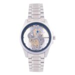 French Connection Cosmos | Skeleton Dial | Stainless Steel Strap | Quartz Watch for Men – FCK1SM