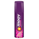 Moov Fast Pain Relief Spray – 80g | Suitable for Back Pain, Muscle Pain, Joint Pain, Knee Pain | 100% Ayurvedic Formula | Suitable for Sports & Gym related injuries