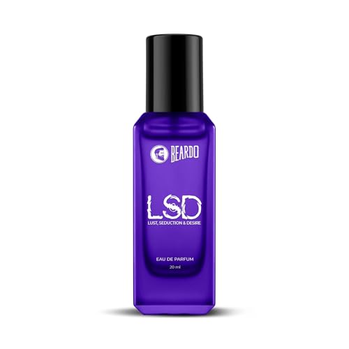 BEARDO Perfume For Men – LSD, 20Ml | Amber Spicy Scent | Concentrated Sprays – Long Lasting Fragrance | Eau De Parfum Gift For Men | Strong EDP For Men | Gift For Husband | Gift For Boyfriend