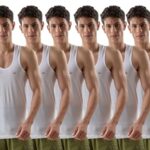 LUX VENUS Men’s 100% Cotton Sleeveless Vests | Regular Fit | Round Neck|Anti-Bacterial Finish & Tag-Free Comfort | White, Pack of 6