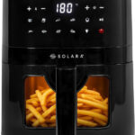 Solara Air Fryer 4.5L with See Through Window, 10 Preset Menus, 360 High Speed Air Circulation, Air Fryer(4.5 L)