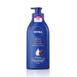 NIVEA Cocoa Nourish Body Lotion for Men & Women with Cocoa Butter, Hyaluronic Acid & Vitamin E Moisturizer for Dry Skin, Deep Nourish Serum Body Cream 72H Moisturiser, Non Greasy Face Cream 600ml