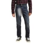 Levi’s Men’s 511 Slim Fit Mid Rise Jeans Dark Navy