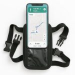 Universal Mobile Holder/Stand/Mount Pouch for Scooters Scooty Activa Jupiter EV’s | X1 Model Colour Black