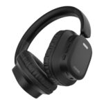 Noise Newly Launched Airwave Max 2 Wireless On-Ear Headphones with 50H Playtime, 40mm Drivers – Deep Bass, 3 Preset EQ Modes, 40m/s Low Latency, Dual Pairing,BT V5.3 (Bold Black)