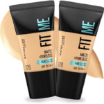 MAYBELLINE NEW YORK Fit Me Matte + Poreless 16H Oil Control Foundation, Shade 128, 18 ml, Pack of 2 Foundation(Shade 128, 36 ml)