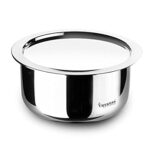Crystal TriPro -Triply Stainless Steel Tope with Lid – 16 cm (Induction Bottom)