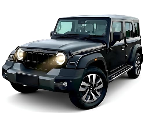 Aldorado 1:24 Thar Roxx Die-Cast Model Toy Car – Premium Alloy Off-Road SUV with Pull-Back Action, Openable Doors & Detailed Interior [ Colour As Per Stock ]