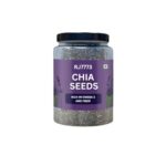 RJ 7773 Chia Seeds – 100% Clean Chia Seeds for Eating | Certified Organic | Seeds for Weight Management | Rich in Calcium, Protein & Fiber, Omega 3 and Antioxidant | Healthy Snacks (500g)