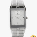 Titan ND9151SM01J Titan with Date Silver Dial Silver Stainless Steel Strap Analog Watch  – For Men