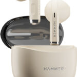 Hammer Ultra Pods Tws Earbuds, Latest Bluetooth V6.0, 50H Playtime Bluetooth(Beige, True Wireless)