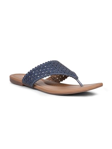 Bata Women’s Slip-on Sandal – Blue (3 UK) (5719708)