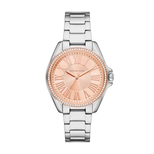 Michael Kors Kacie Silver Quartz Stainless Steel Watch MK4854