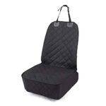Honest Outfitters Dog Car Seat Cover, Pet Front Cover for Cars, Trucks, and Suv’s – Waterproof & Non (Plastic) (Multicolor)