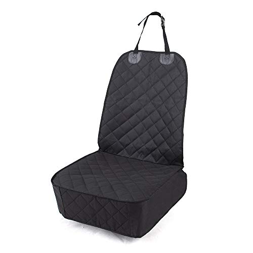 Honest Outfitters Dog Car Seat Cover, Pet Front Cover for Cars, Trucks, and Suv’s – Waterproof & Non (Plastic) (Multicolor)